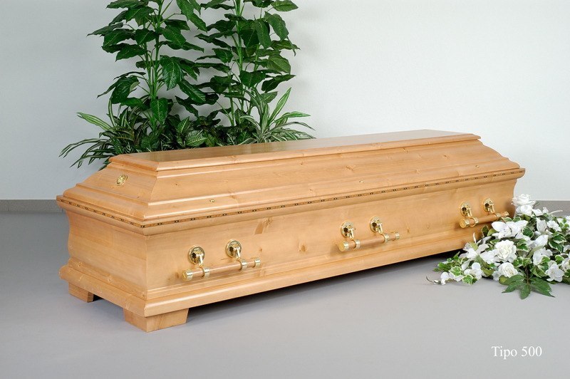 Produktfoto Sargmodell Tipo 500 Tanne hell